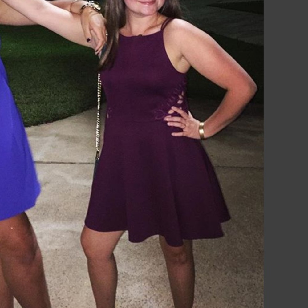 Free People Maroon Dress